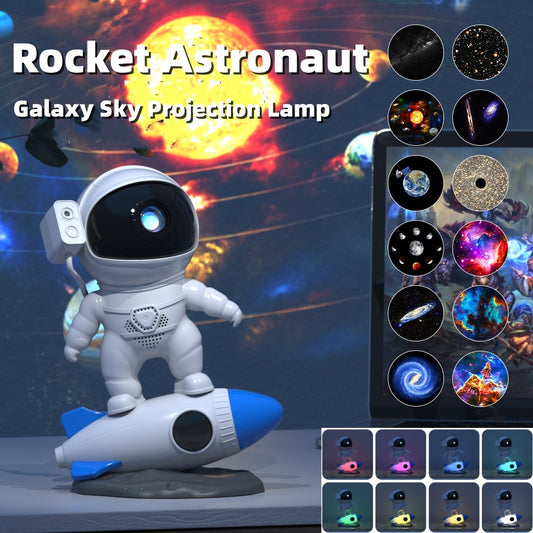 Rocket Astronaut Projector Lamp